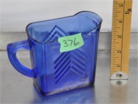 Vintage depression glass pitcher