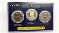Dwight D. Eisenhower Presidential Dollar Coin Set