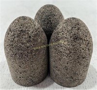 (3) New CGW Resin Grinding Cones Aluminum Oxide
