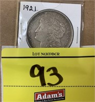 1921 MORGAN DOLLAR