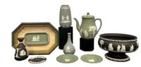 Collection WEDGWOOD Black, Green, Grey Jasperware