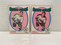 1971/72 Minnesota North Stars Card Lot