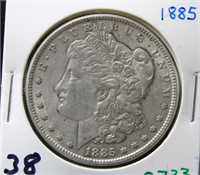 1885 MORGAN DOLLAR COIN