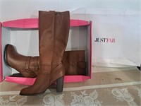 Ladies new Justfab Harietta boots size 7.5