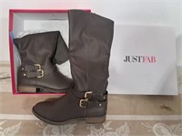 Ladies new Justfab Verven boots size 8