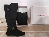 Ladies new Justfab Luisella boots size 9