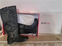 Ladies new Justfab Zariaa boots size 8.5