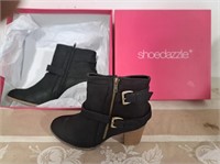 Ladies new Shoedazzle Kenya boots size US10