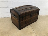 Vtg. Dome Top Trunk