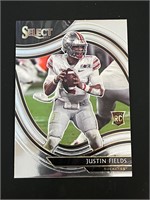 Justin Fields Select Rookie Card