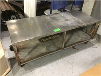 Stainless Steel Top Equipment Stand 25" x 5' x 23"