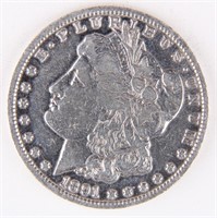 1891-O Morgan Silver Dollar Coin, Polished
