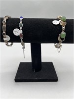 Bracelets  - Asst
Lengths,925,styles,
Stones &