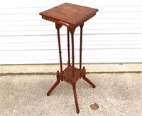 ANTIQUE EASTLAKE STYLE PLANT STAND