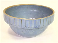 Vintage Lt Blue 10" Pottery Mixing Bowl
