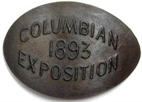 1893 Elongated Penny Columbian Exposition