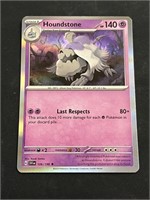 Houndstone Hologram Pokémon Card