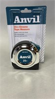 Anvil 25’ Chrome Tape Measure