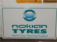 Nokian Tyres tin sign