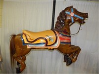 Wooden carrousel horse circa 1940-1950