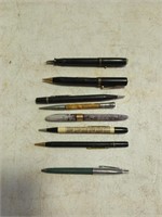 Old school pens and pencils