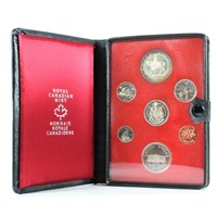 1973 Royal Canadian Mint 7 Coin Proof Set
