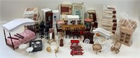 GREAT LOT OF WOODEN LOT DOLL FURNITURE MAKING