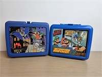vintage lunch boxes, batman, nintendo