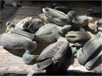 12 - Plastic Duck Decoys