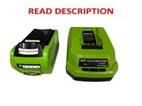 $75  Generic 40V GreenWorks Battery & Charger