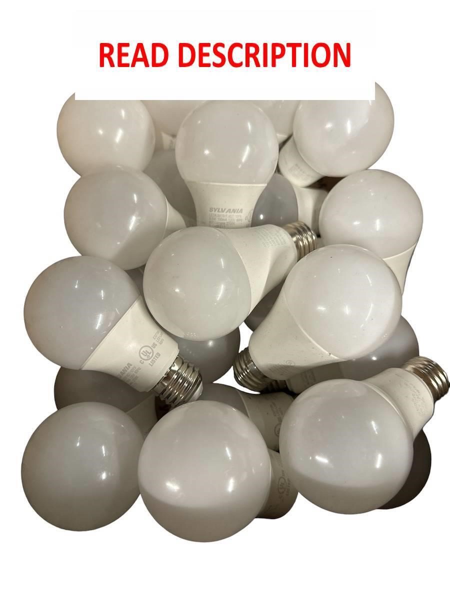 $50  Lot of 20+ Sylvania LED Light Bulbs