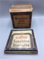 Sunshine Biscuit lid and box