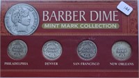 BARBER DIME COLLECTION
