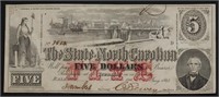 1863 5 $ REMAINDER NOTE XF