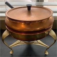D - COPPER CHAFING DISH (K30)