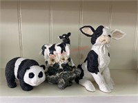 Three Animal Figure Lot