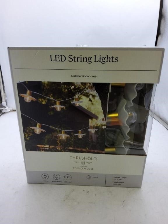 Threshold led string lights