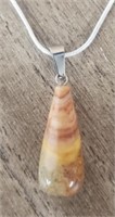 Crazy Lace Agate Gemstone Necklace