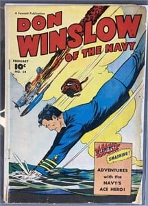 Don Winslow Of The Navy #54 Fawcett Comic Book