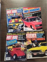 (4) VTG Hot Rod Magazines