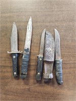 (4) VTG Knives