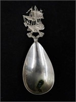 Silver hallmarked ship spoon 48 g