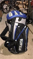 New strata golf bag with a kickstand and a