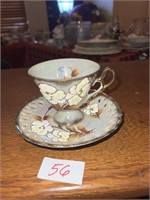 WHEELOCK PEORIA CUP AND SAUCER