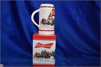 New in Box 2016 Budweiser 7" Beer Stein 36th