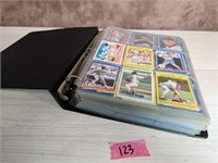 Binder of Vtg Baseball Cards