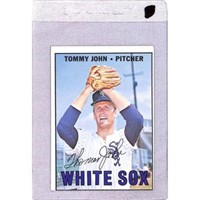 1967 Topps Tommy John High Number Exmt