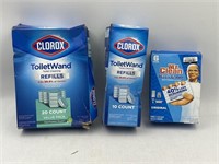 NEW Mixed Lot of 3- Cleaning Sponge & Toilet