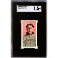 1910 T206 Jerry Downs Sweet Caporal Sgc 1.5