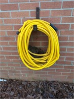 Yellow water hose